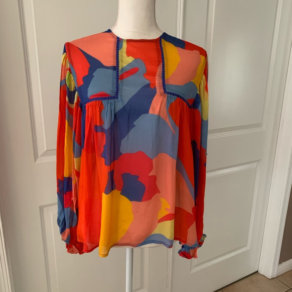Anthropologie Miranda Peasant Blouse - Picture 5 of 13